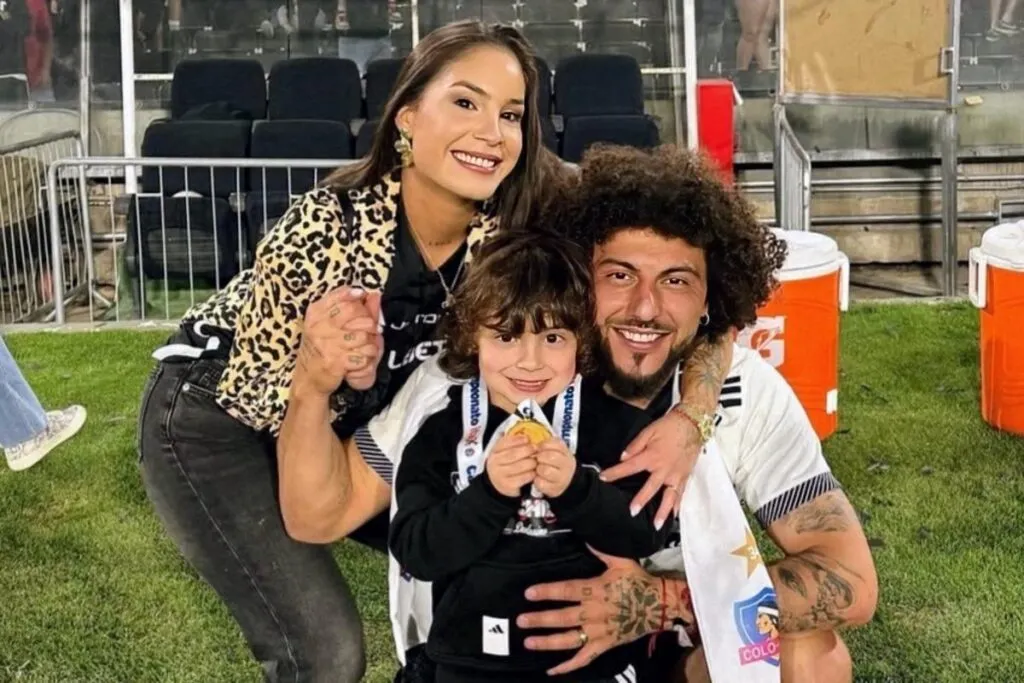 Florencia Pouso, Maximiliano Falcón y Domingo Falcón.
