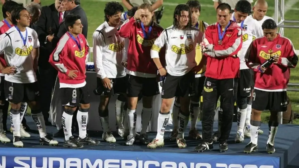 Colo-Colo cayó como local ante Pachuca en la final de la Copa Sudamericana 2006.