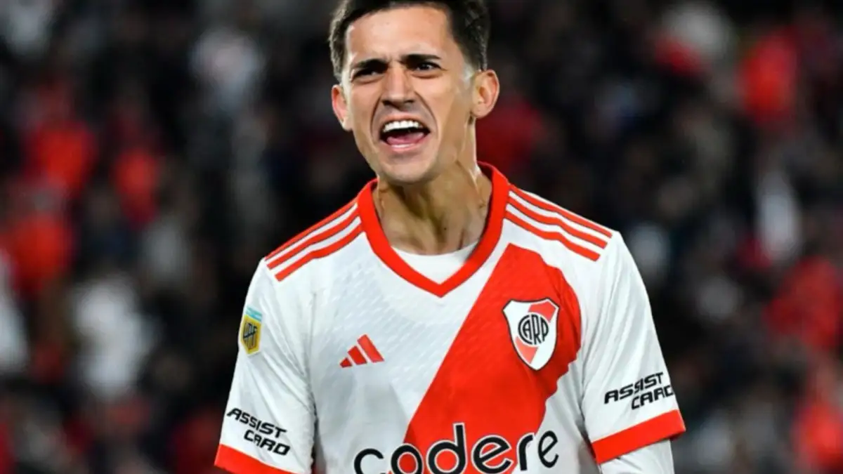 Pablo Solari no tiene un buen presente en River Plate.