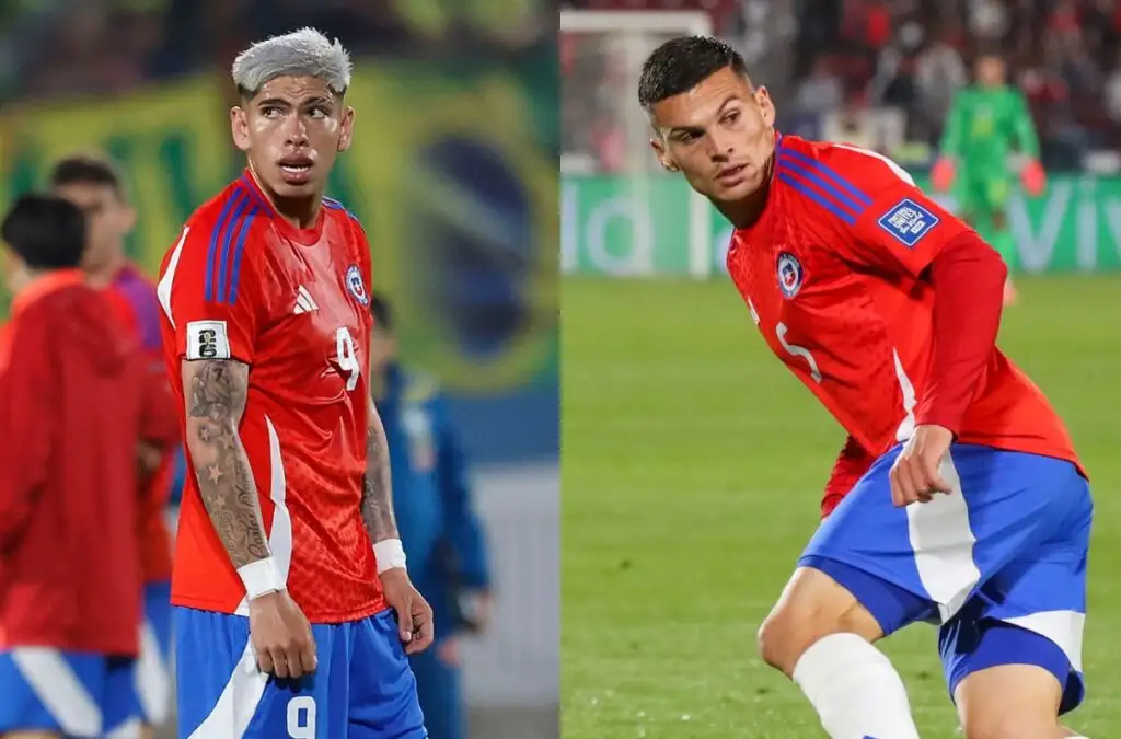 Carlos Palacios y Lucas Cepeda sumaron minutos en La Roja.