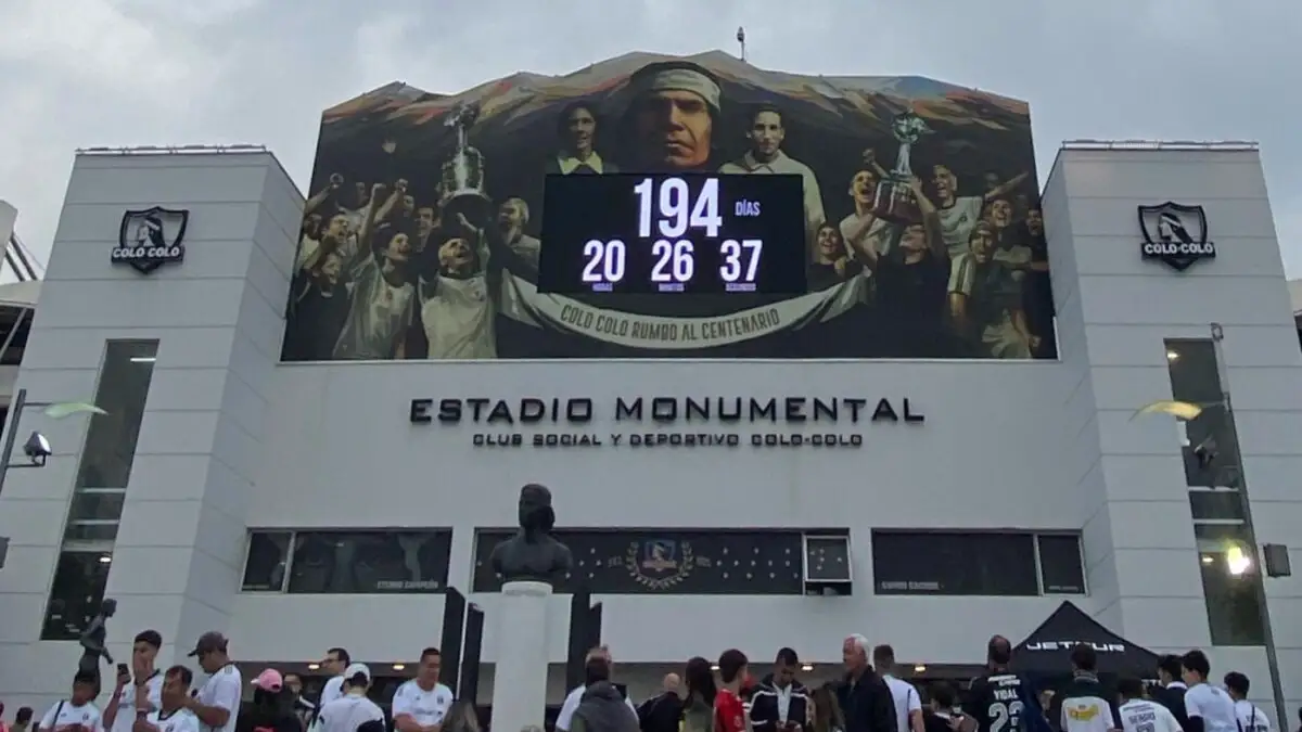 Estadio Monumental.