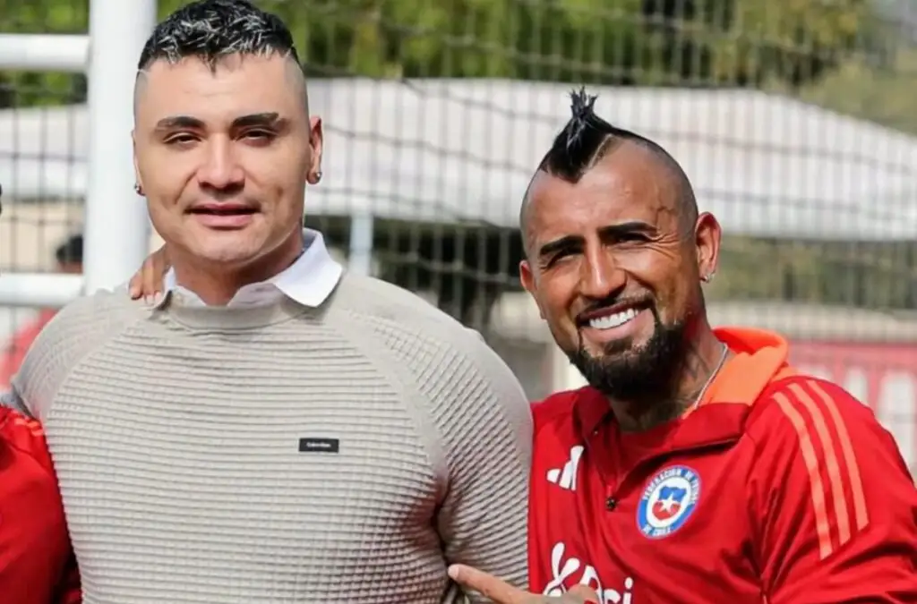Vidal no pudo asistir al partido a beneficio de Campos.