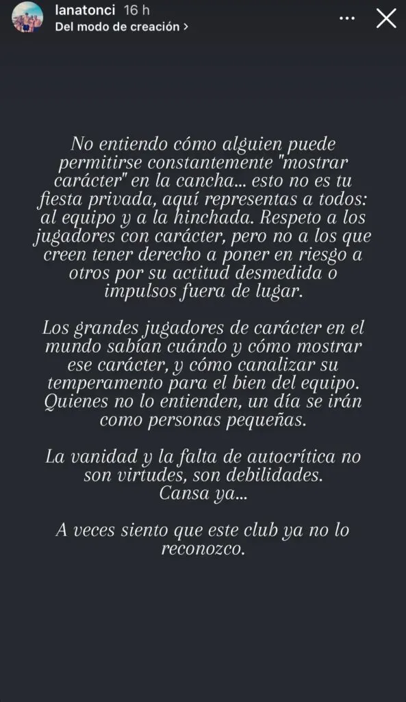 Historia de Lana Jozic para Vidal.