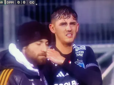 Así fue desafortunada lesión que sufrió Bruno Gutiérrez en el partido ante Deportes Puerto Montt