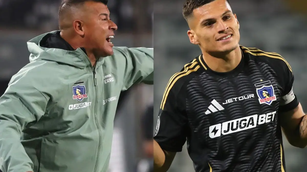 Jorge Almirón y Lucas Cepeda.