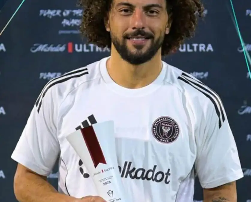 Maximiliano Falcón fue elegido la figura del triunfo de Inter Miami sobre Cavaliers.