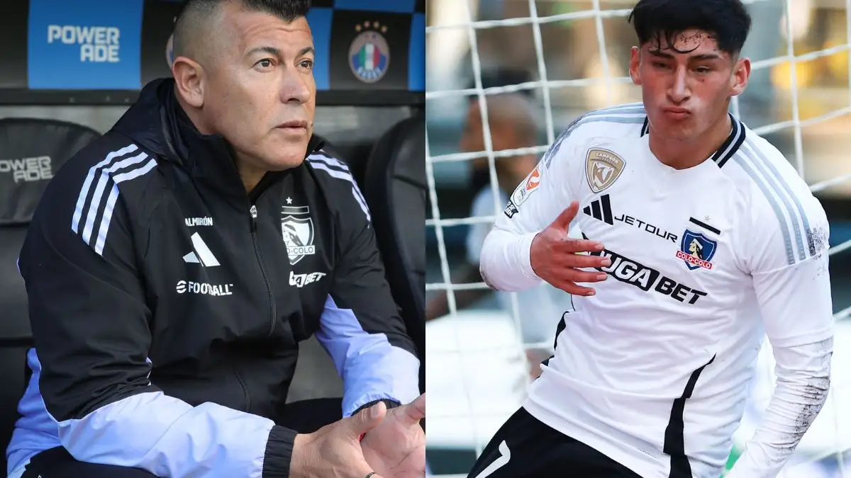 Jorge Almirón y Franciso Marchant.