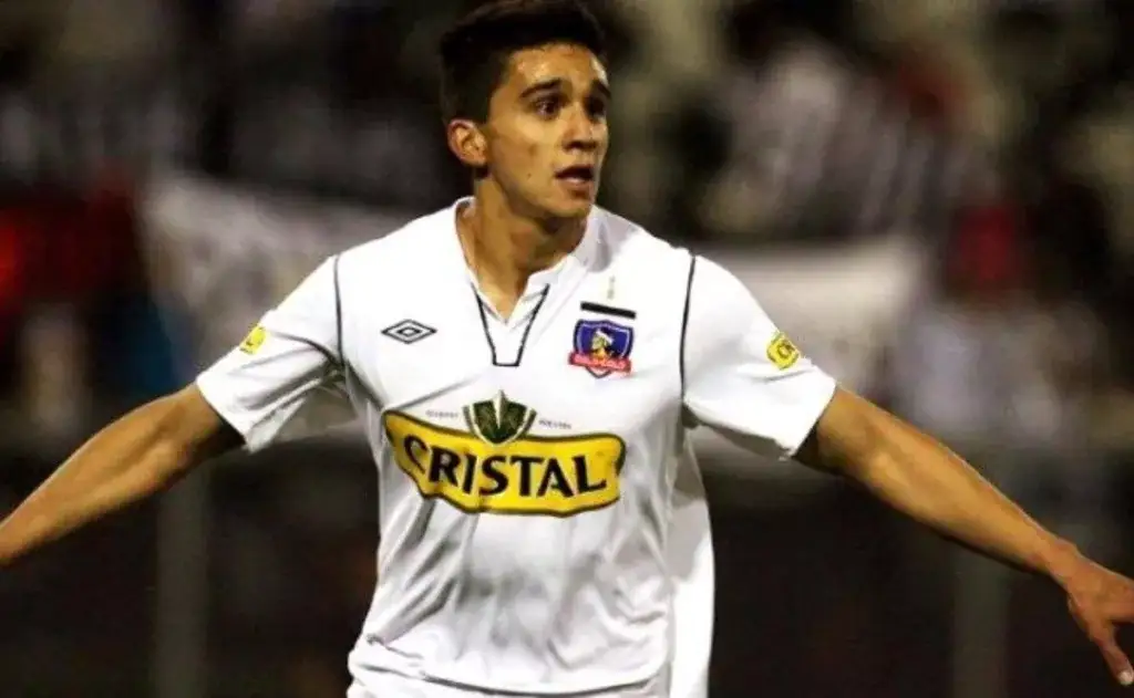 Luca Pontigo en su etapa en Colo-Colo