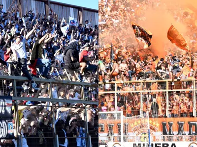[VIDEO] Registran violenta pelea entre barristas de Colo-Colo y Cobreloa en Aeropuerto de Calama
