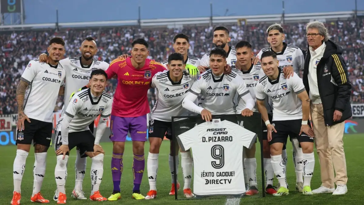 Despedida de Damián Pizarro de Colo-Colo.