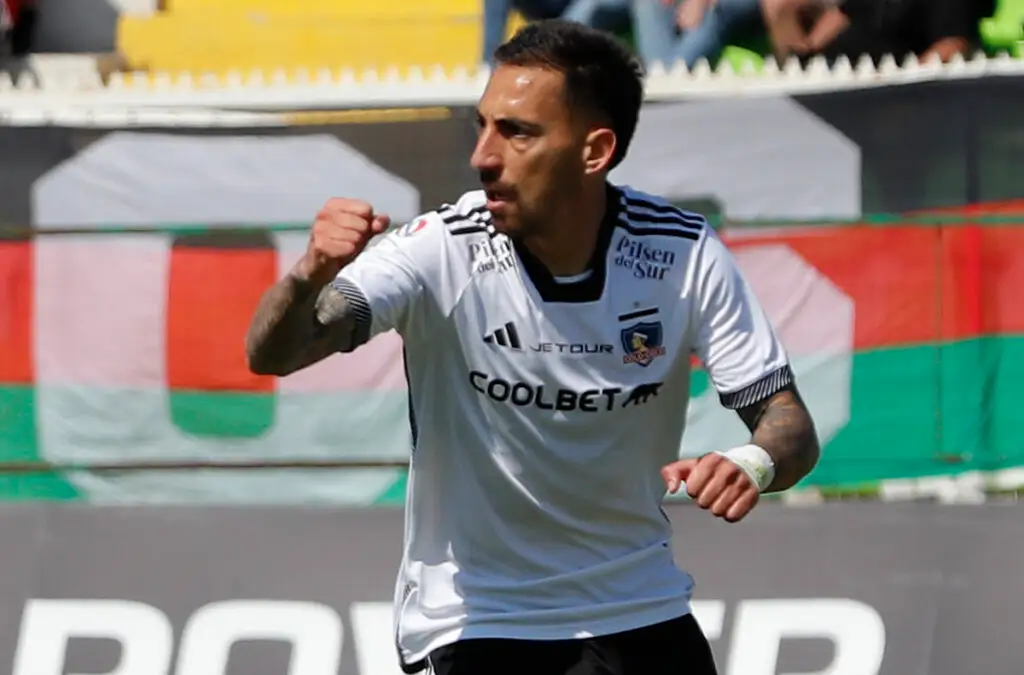Javier Correa sólo participó 45 minutos en el triunfo de Colo-Colo sobre Palestino.