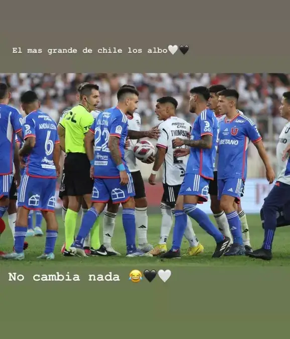 Pantallazo publicación de Jordhy Thompson.