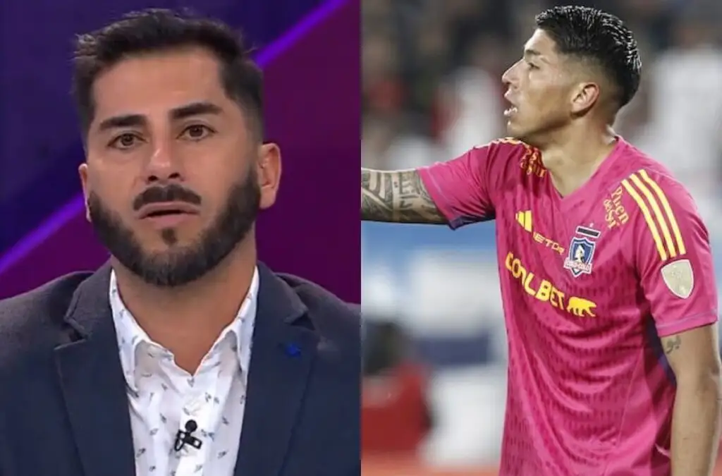 El ex portero azul se cuadró con su colega albo.