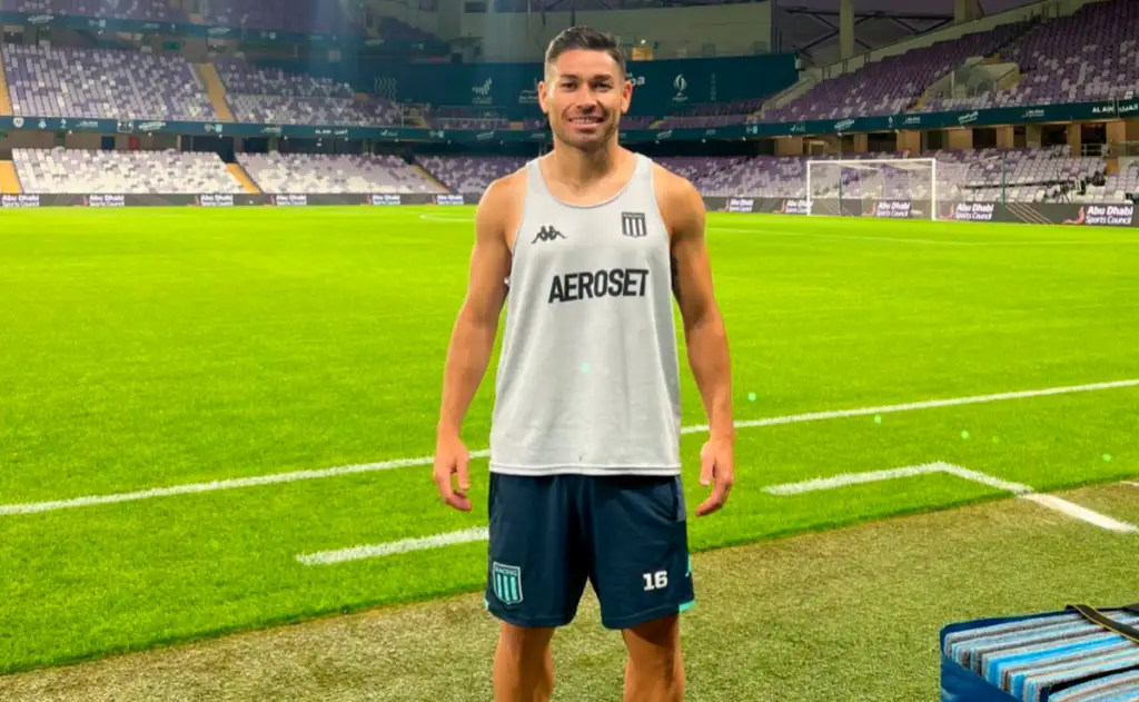 Óscar Opazo vive un buen presente en Racing Club de Avellaneda.