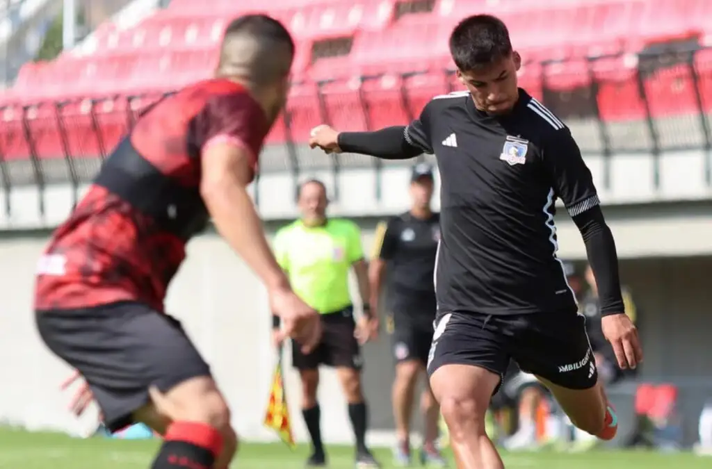Colo-Colo Proyección disputó un amistoso frente a Deportes Limache.