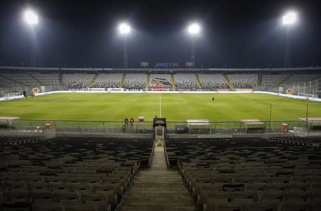 Los baños del Estadio Monumental están siendo remodelados.