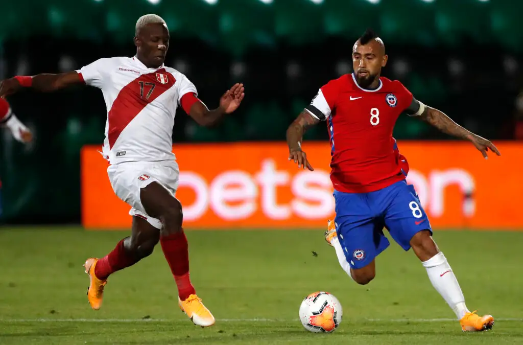 Arturo Vidal enfrentará a Perú con la Selección Chilena.