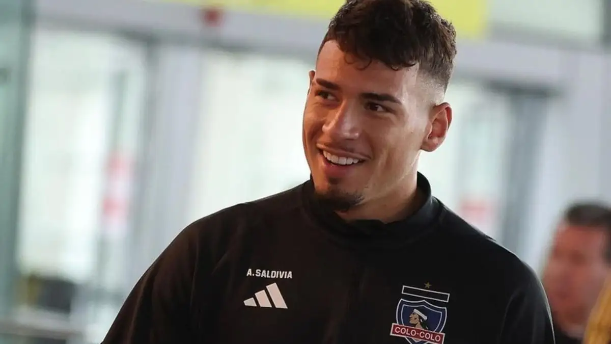 Alan Saldivia no terminó el entrenamiento con Colo-Colo.