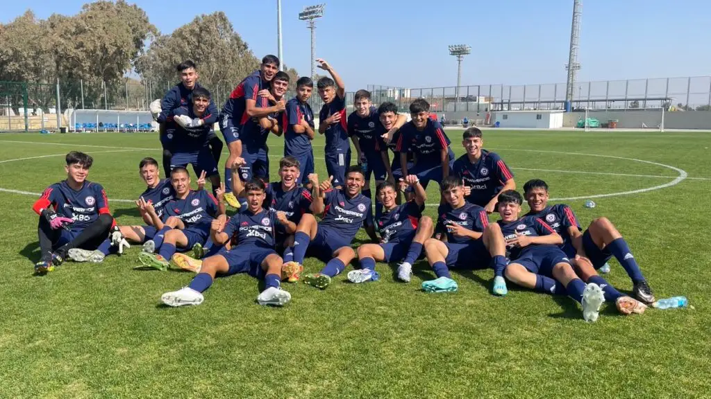 La Roja Sub 16 se encuentra disputando un campeonato amistoso en Israel.