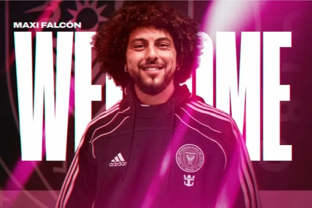 Maximiliano Falcón presentado en el Inter Miami