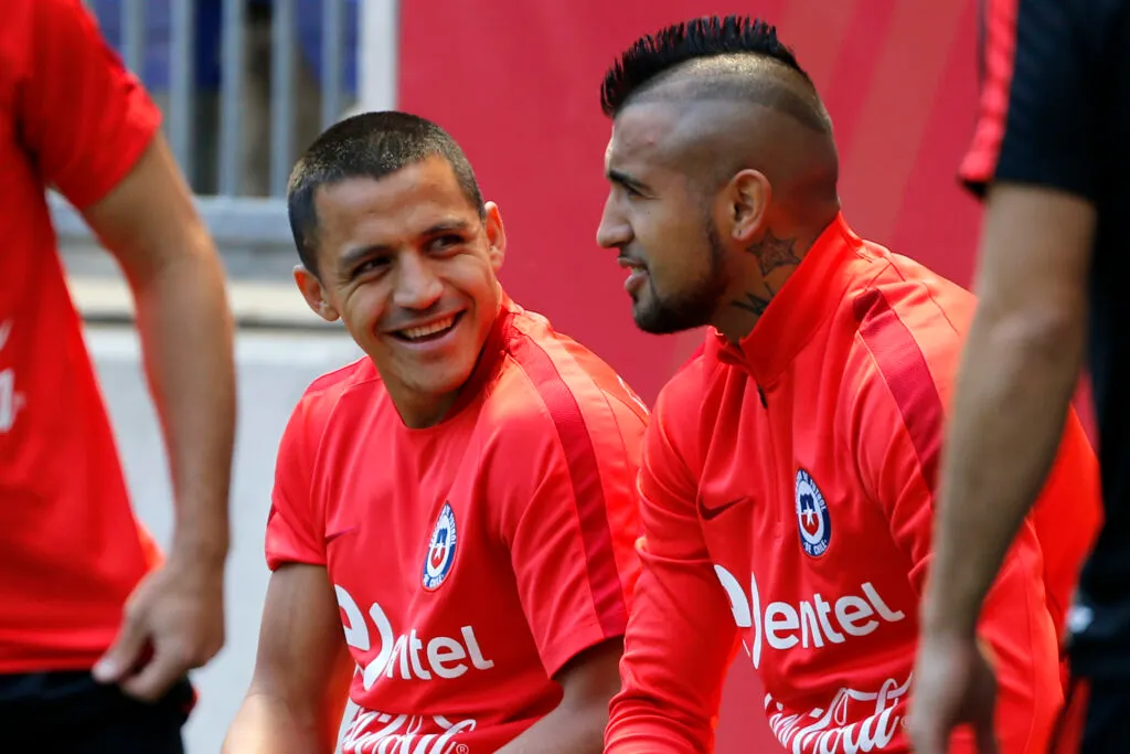 Arturo Vidal y Alexis Sánchez