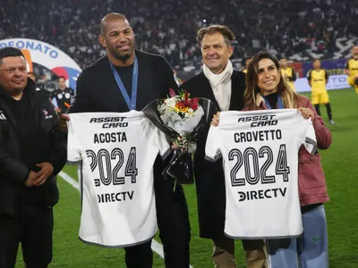 [VIDEO] Así fue el homenaje de Colo-Colo a Francisca Crovetto y Yasmani Acosta por sus medallas en JJ.OO.
