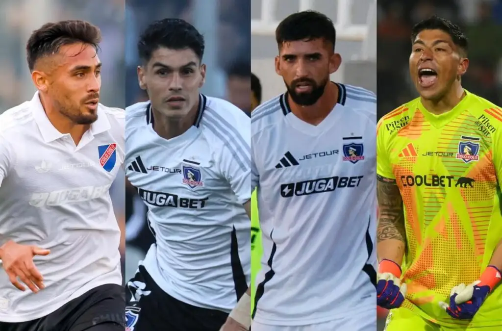 Marcos Bolados, Erick Wiemberg, Emiliano Amor y Brayan Cortés serán bajas en Colo-Colo