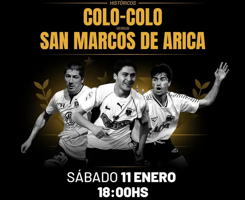 La Liga 2D transmitirá el duelo de Colo-Colo vs San Marcos de Arica por la Gira Centenario.