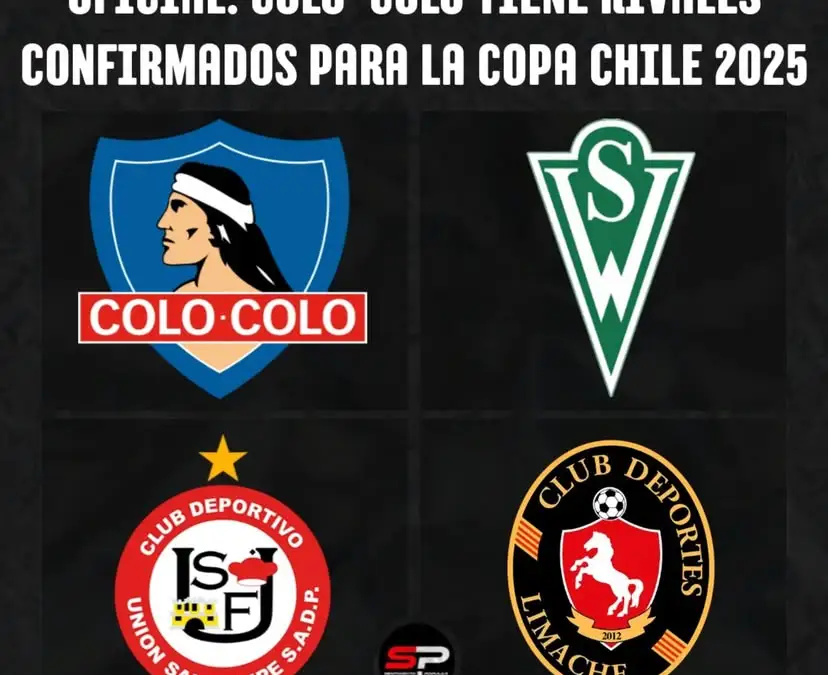 Colo-Colo será parte del grupo B de la Zona Centro-Norte de la Copa Chile.