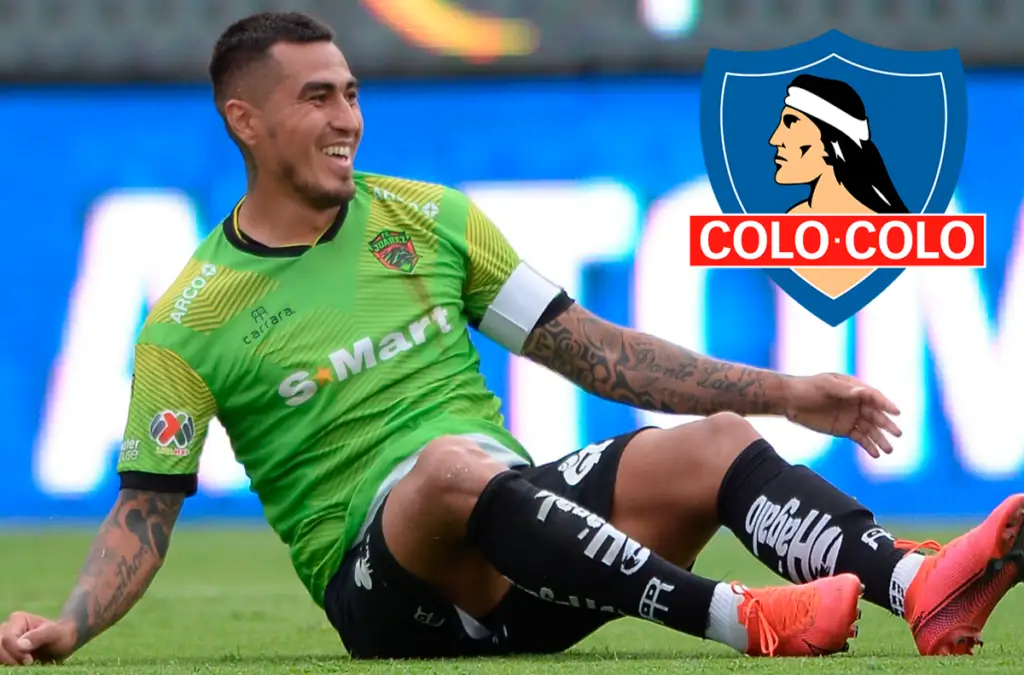 Darío Lezcano, nuevo delantero de Colo-Colo para la temporada 2023.