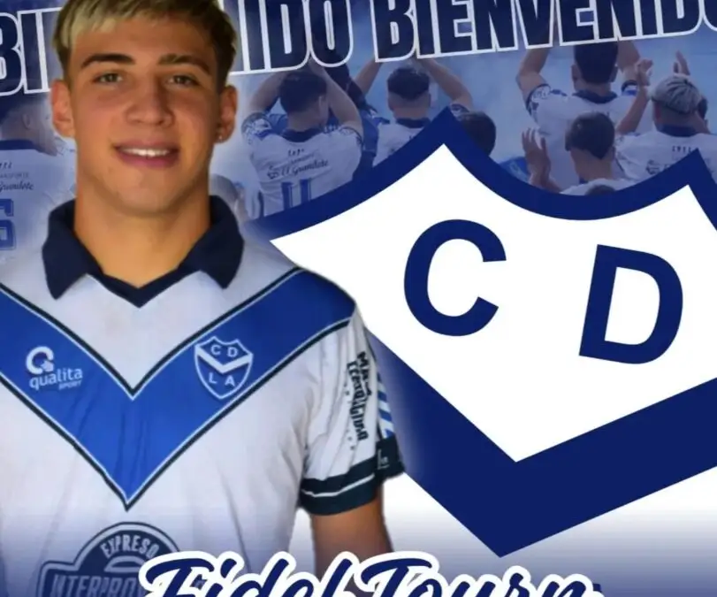 Fidel Tourn fue presentado por Club Deportivo La Armonía.