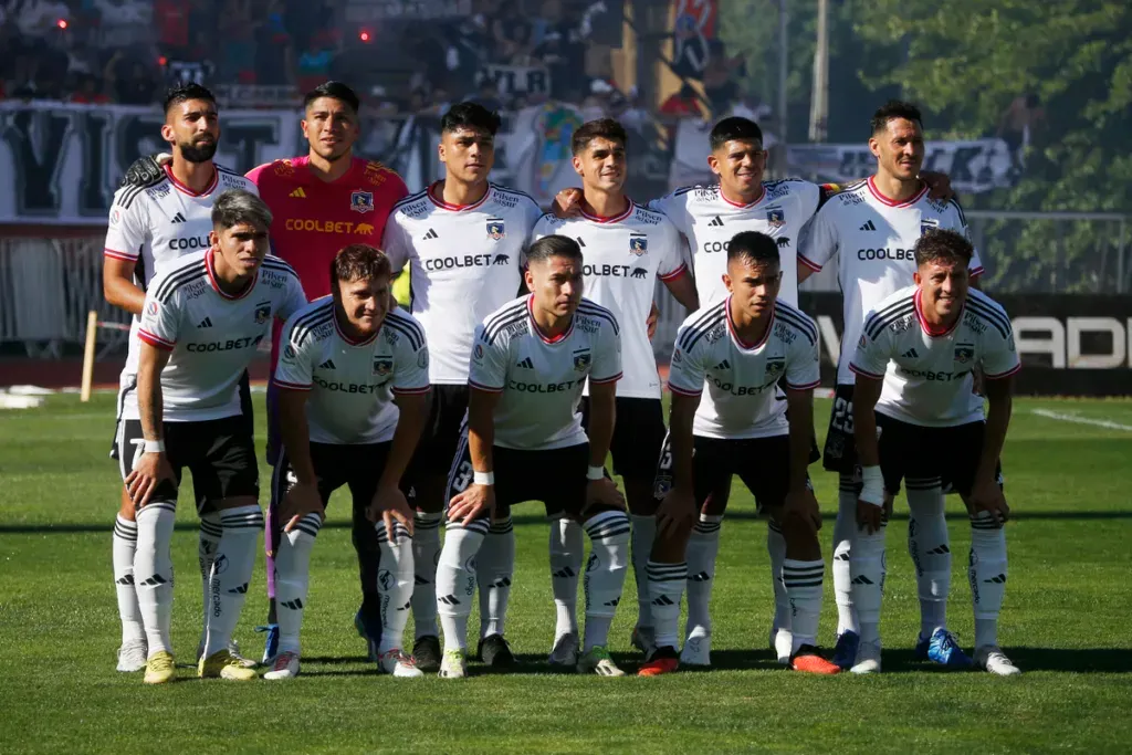 Once titular de Colo-Colo en el triunfo 1-0 de Curicó Unido en la última fecha del Campeonato Nacional 2023.