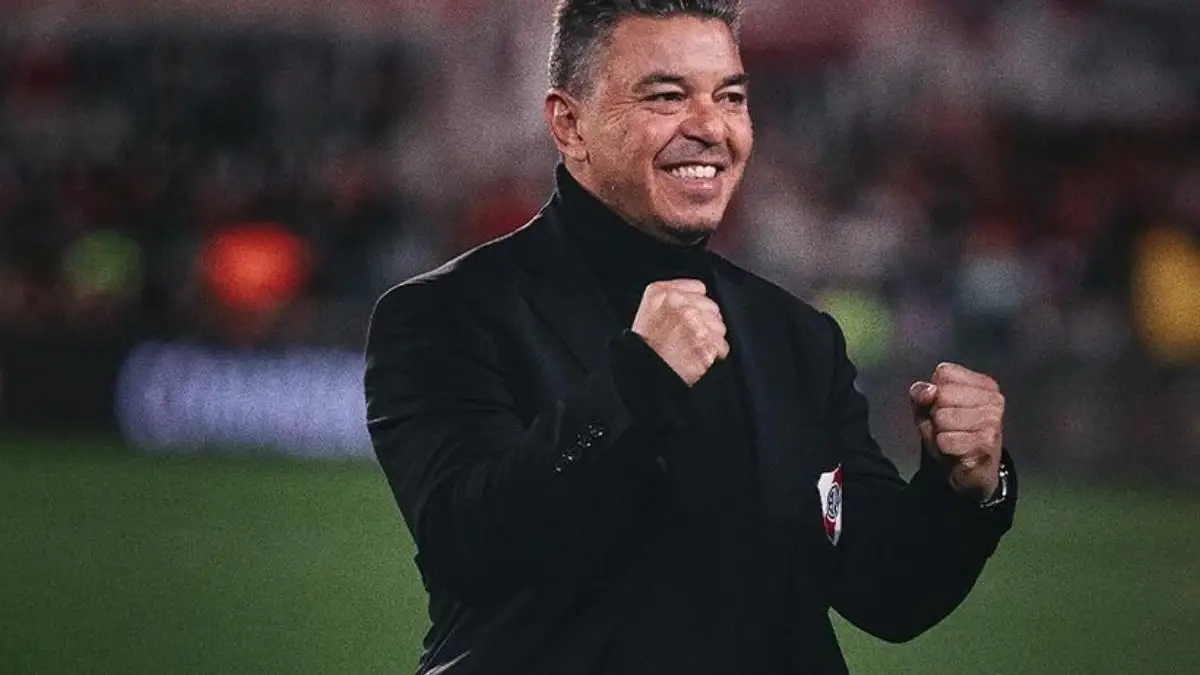 Marcelo Gallardo se prepara para enfrentar a Colo-Colo.
