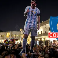 [VIDEO] Ex DT de Colo-Colo se vuelve loco en Qatar y es sorprendido alentando a la selección Argentina
