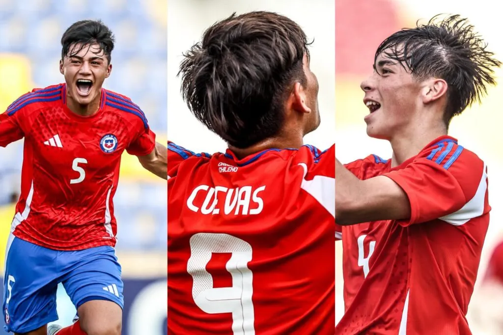 Alonso Olguín, Yastin Cuevas y Matías Orellana.