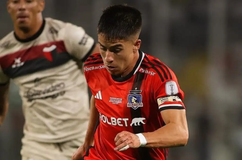 Matías Moya tuvo poco protagonismo en Colo-Colo.