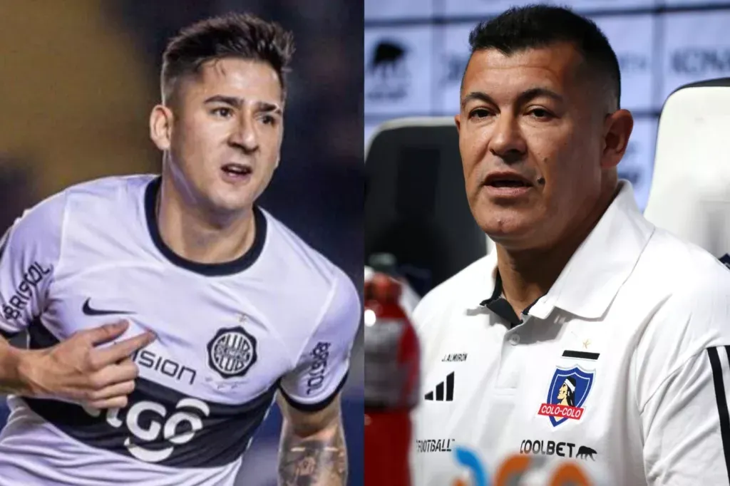 Primer plano a Jorge Almirón y Guillermo Paiva