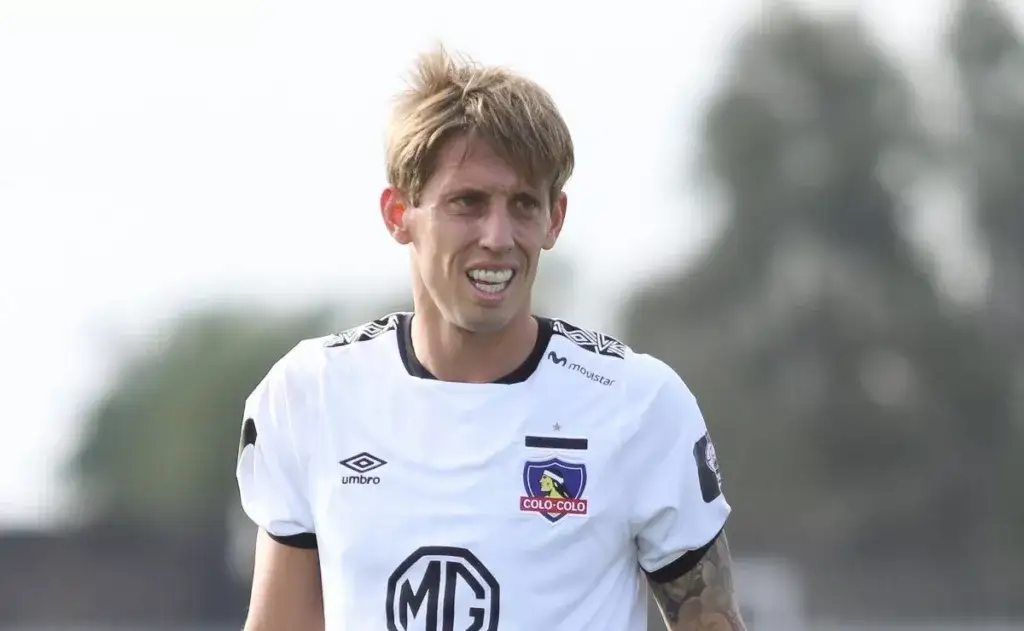 Iván Rossi en su etapa en Colo-Colo