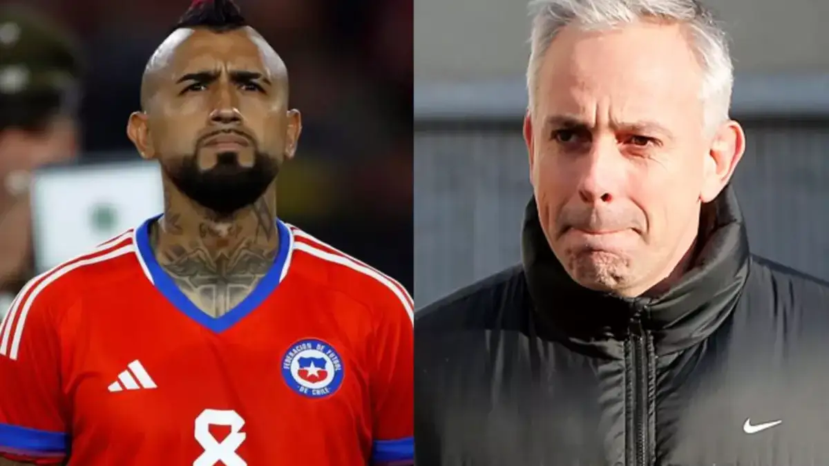 Arturo Vidal y Fernando Felicevich
