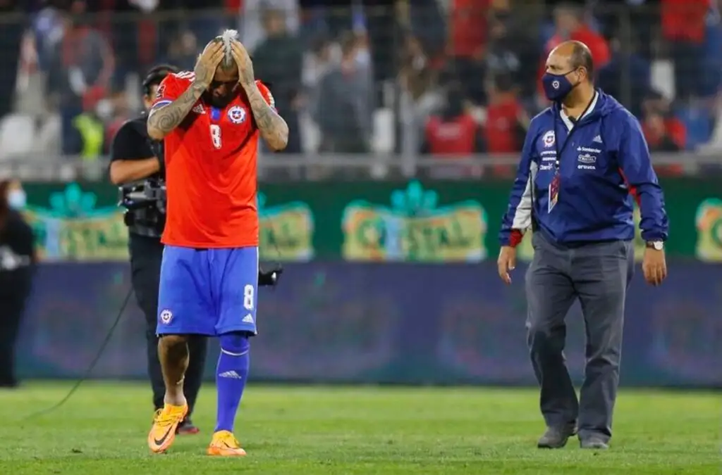 El ‘King’ vivió en carne propio la eliminación de Chile para el último mundial.