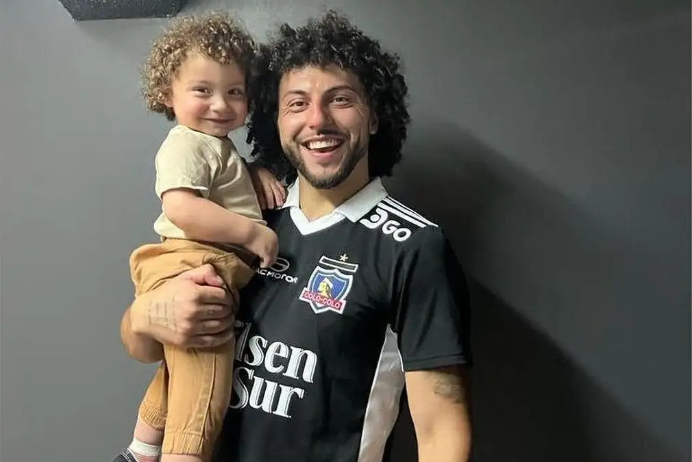 Maximiliano Falcón es muy querido por los hinchas de Colo-Colo.