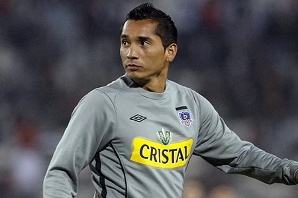 Toro en sus tiempos como jugador de Colo-Colo.