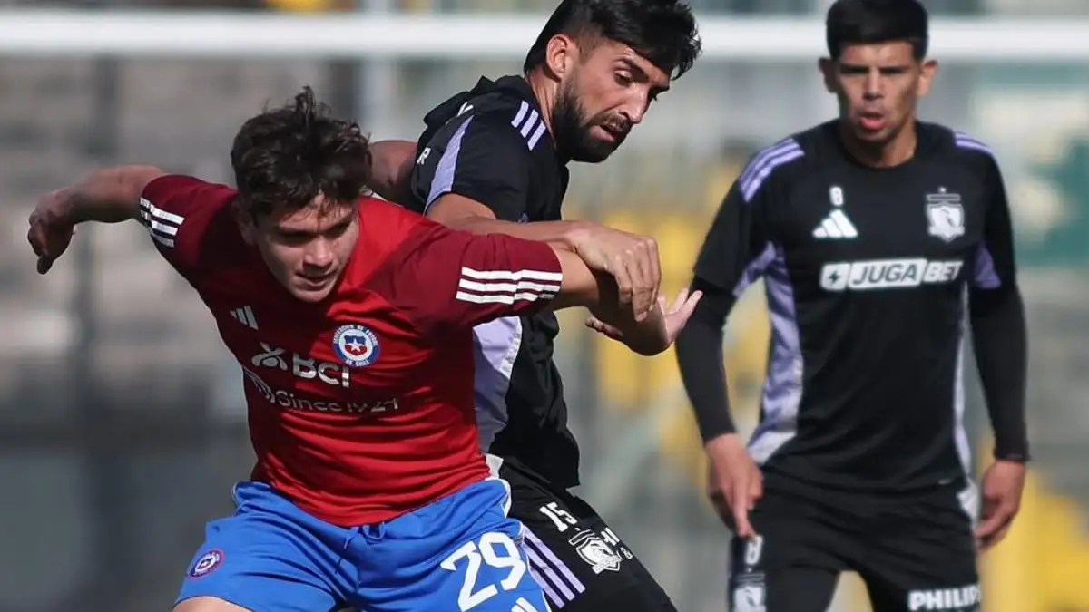 Colo-Colo vs La Roja Sub-20.