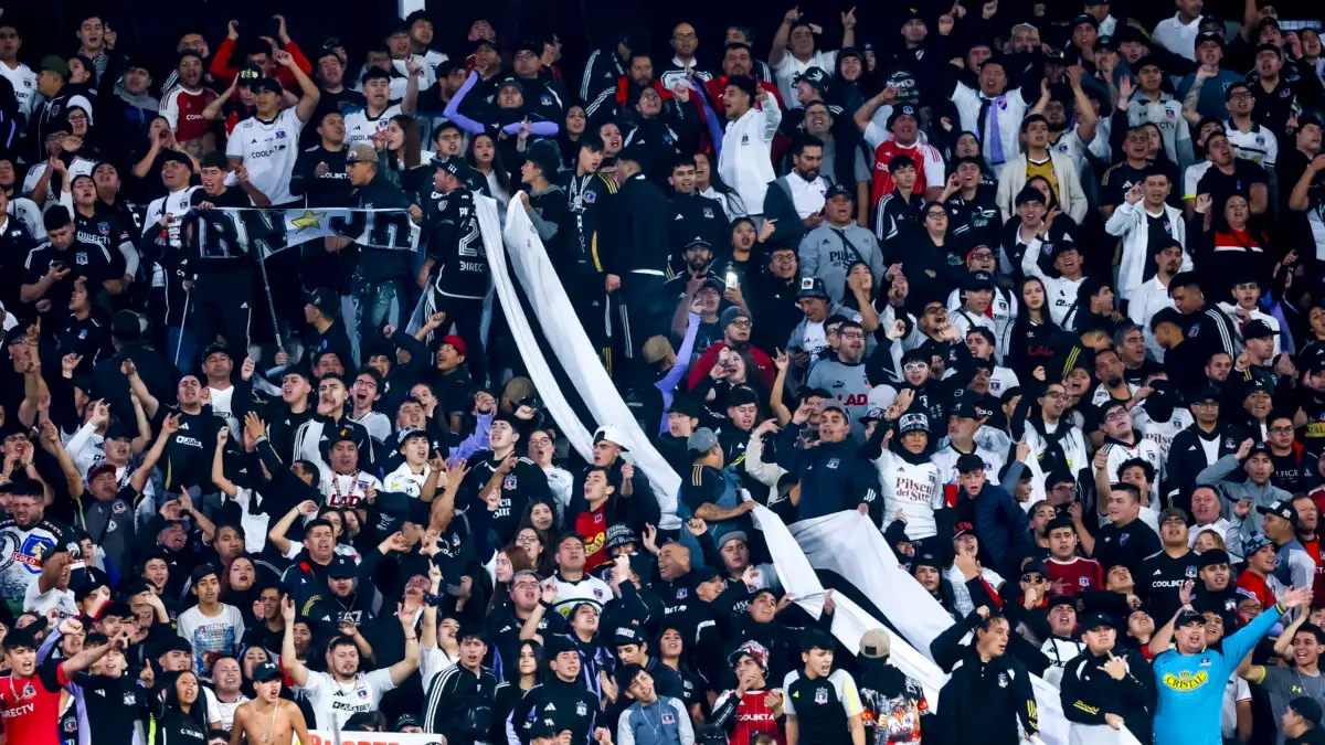 Hinchas de Colo-Colo.