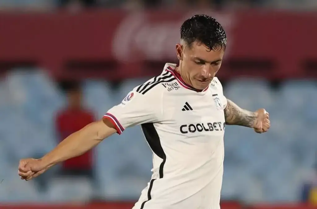 Cristián Zavala en la pretemporada 2024 con Colo-Colo.