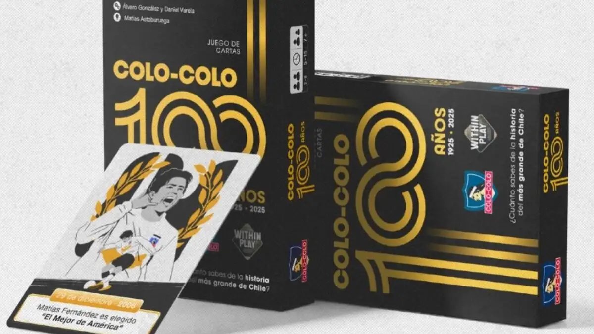 Juego de mesa de Colo-Colo.