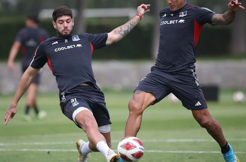 Matías de los Santos volvió a los entrenamientos en Colo-Colo.