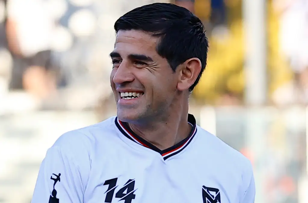Julio Barroso es pura alegría tras volver a pisar el Estadio Monumental.