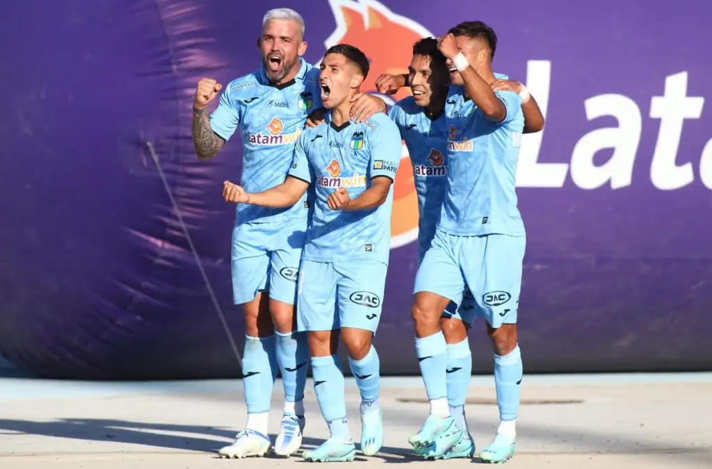 Matías Marín en la goleada 5-1 de O´Higgins sobre Colo-Colo.