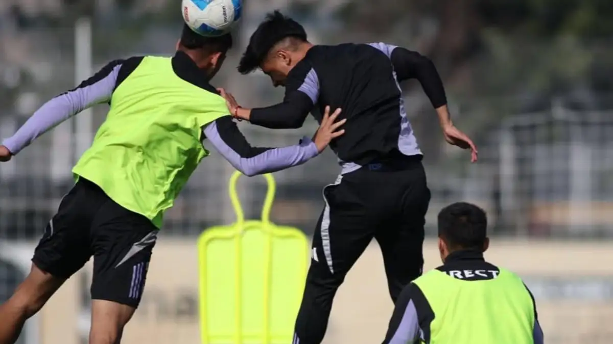 Entrenamiento Colo-Colo.